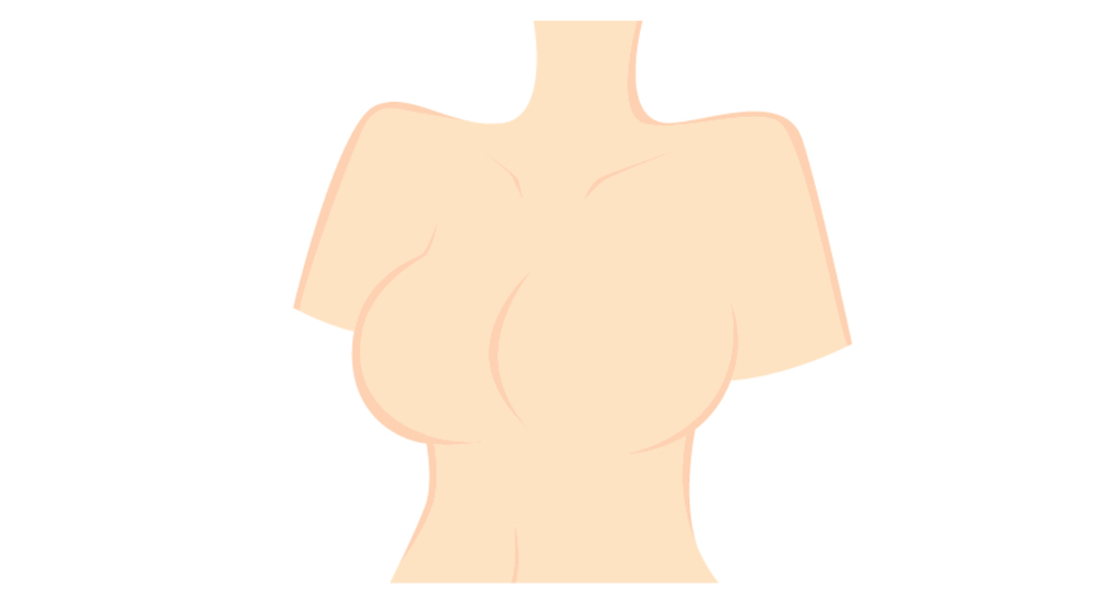 ニューハーフの身体（乳首）のイメージ
